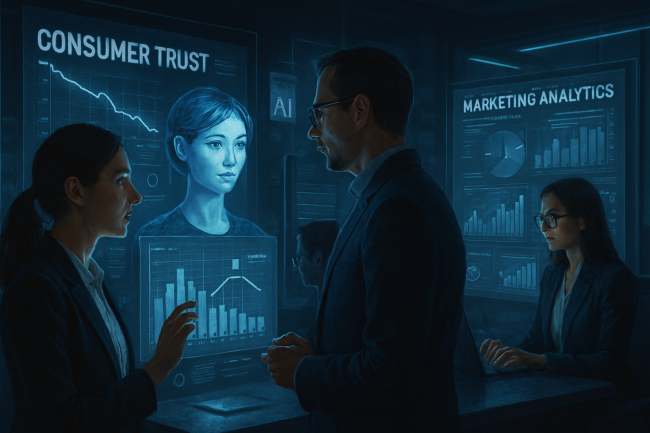 A futuristic marketi